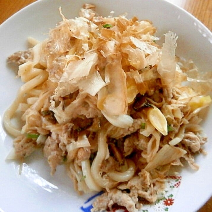 きゅうりのキューちゃんで☆焼きうどん☆